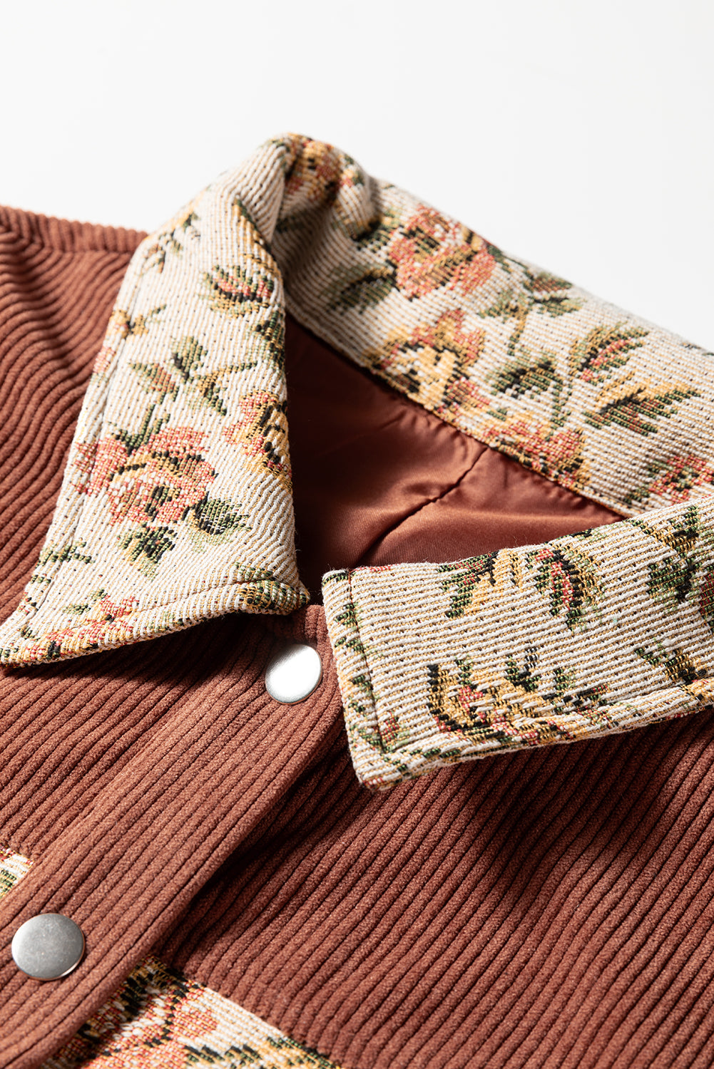 Vibrant Boho Chic Floral Patchwork Jacket for Women Stylish Layering Piece for All Seasons and Occasions