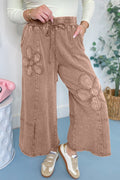 Trendy Women's Wide Cropped Pants - Stylish, Comfortable Summer Fit in Vibrant Colors for Effortless Outfits