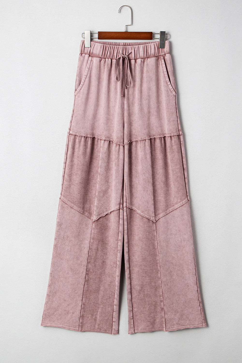 Boho Chic Women's Wide Leg Patchwork Pants - Comfortable, Trendy Fit for Casual Outings and Stylish Events