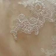 Backless Princess Wedding Dress – Sequined & Beaded Bodice Luxury Bridal Gown, Custom Made