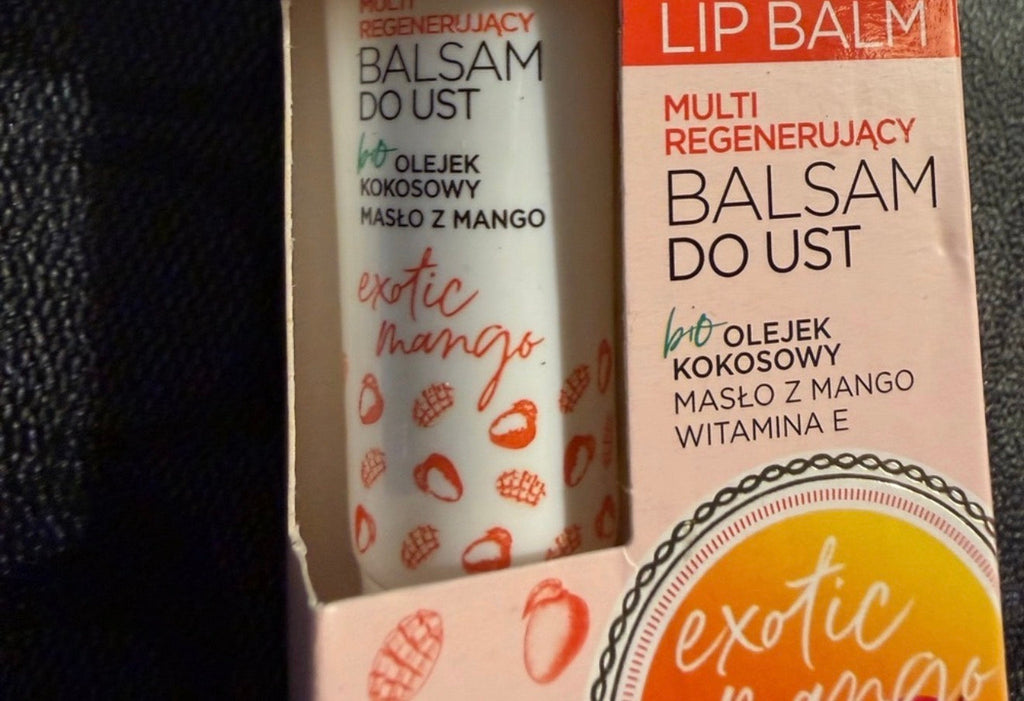 Juicy mango scented vitamin lip balm Eveline cosmetics Imported from Poland, Europe