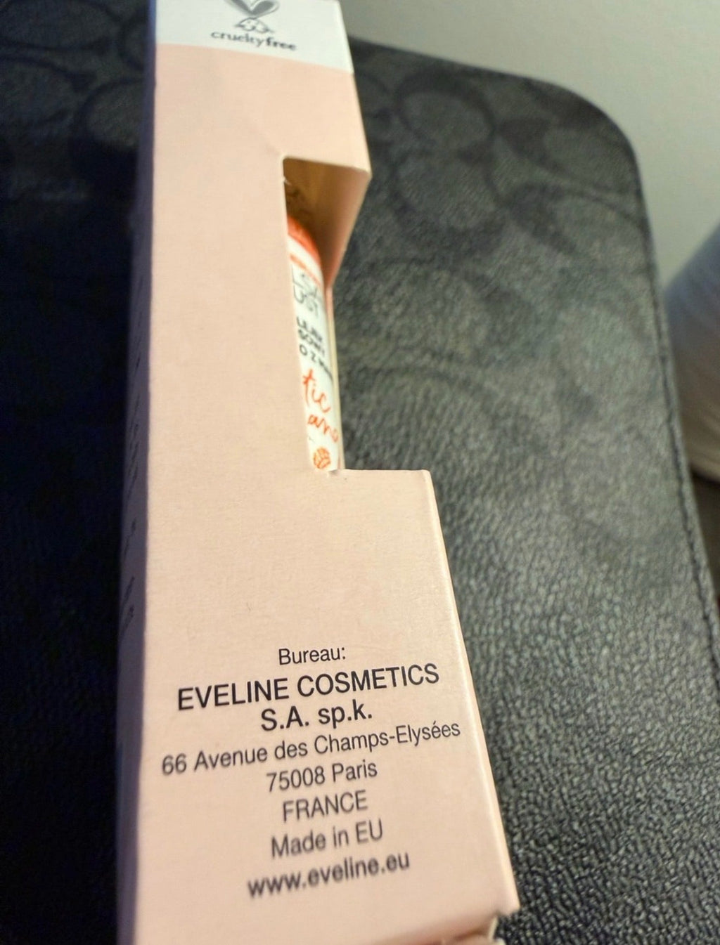 Juicy mango scented vitamin lip balm Eveline cosmetics Imported from Poland, Europe
