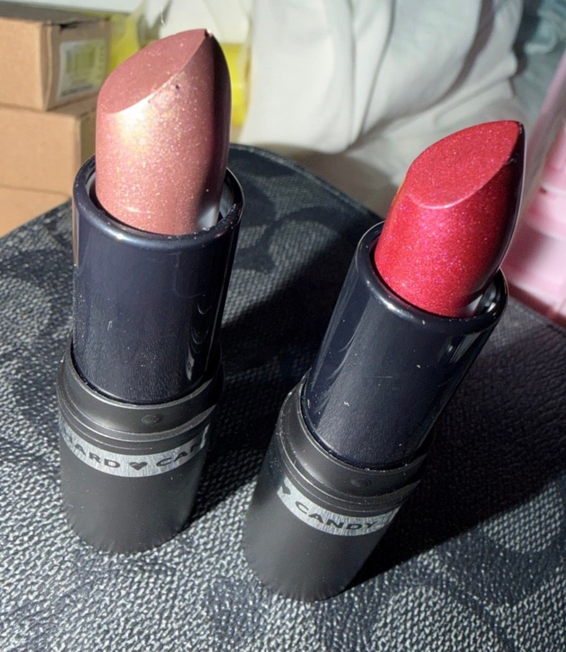 Hard Candy Lipstick bundle - special edition rhinestone case