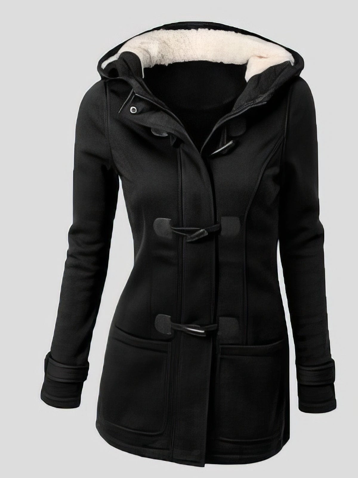 Warm Winter Hooded Coat
