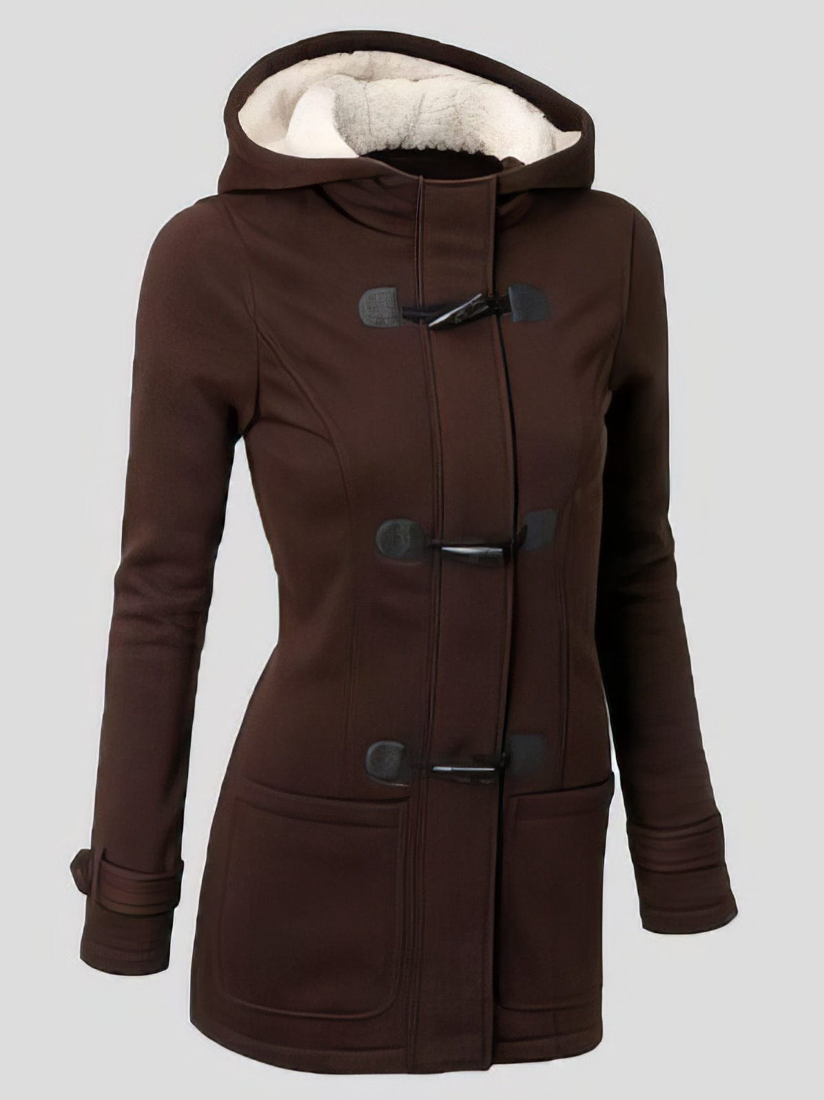 Warm Winter Hooded Coat