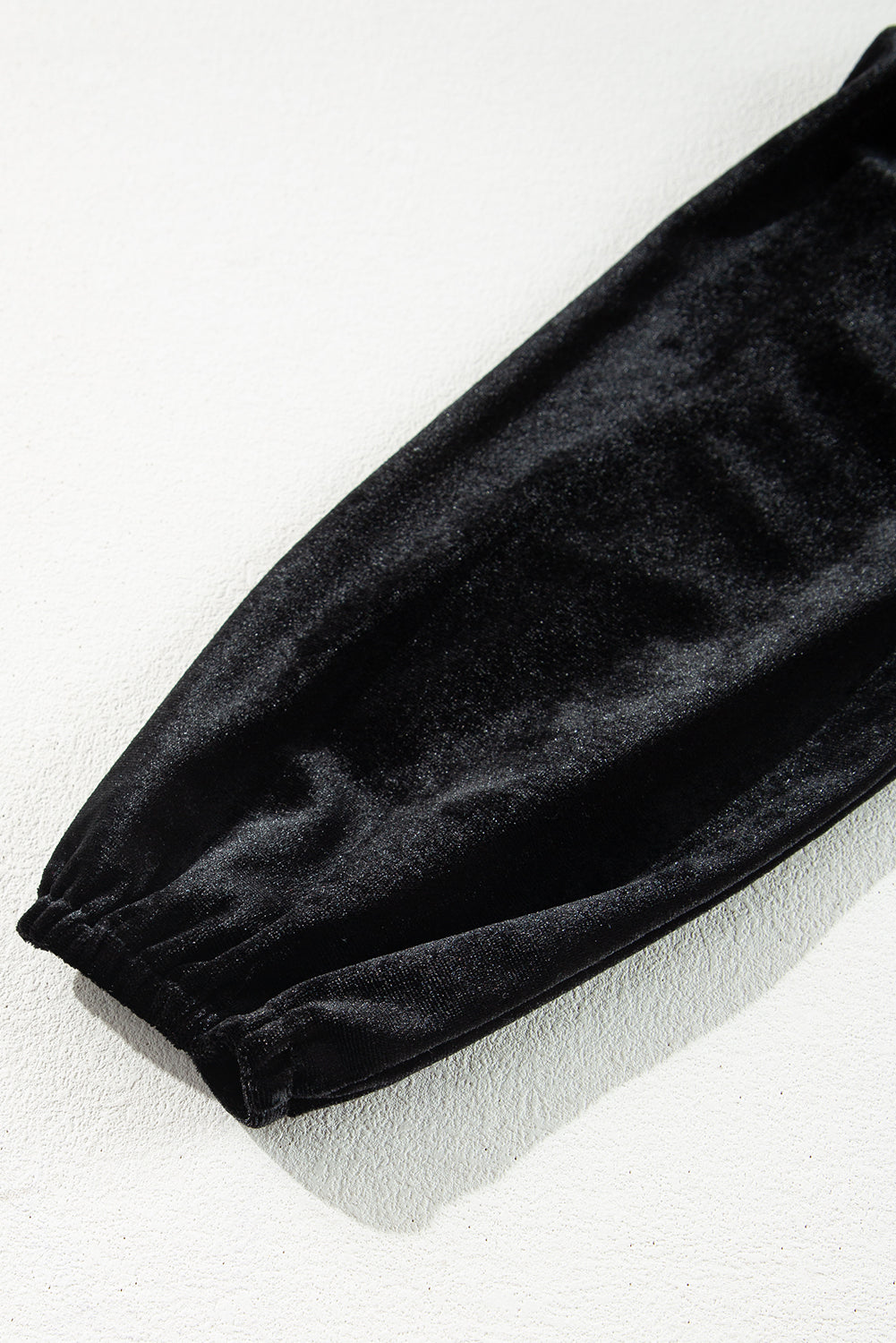 Elegant Black Velvet Long Sleeve Surplice Mini Dress for Women Chic High Waist Fit Perfect for Parties and Events