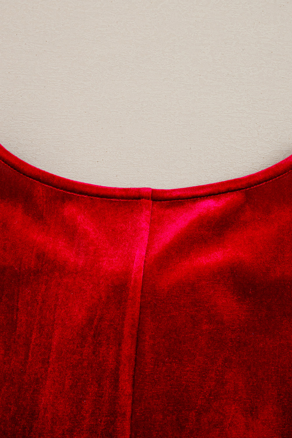 Chic Red Velvet Dress for Women - Classic Fit, Ideal for Parties, Events, and Special Occasions