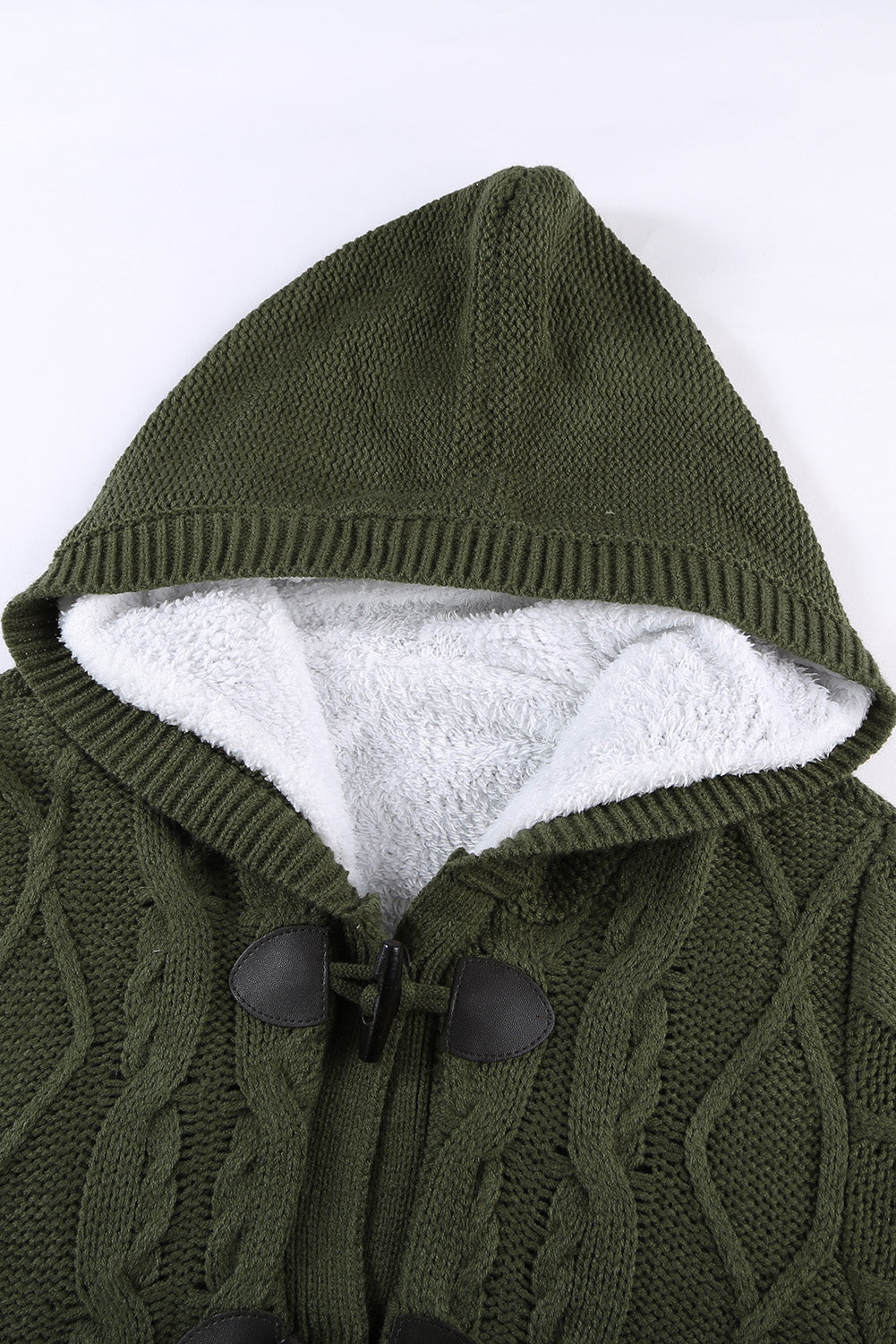 Women's Black Toggle Coat with Hood in Coats for polished occasion-to-casual wear