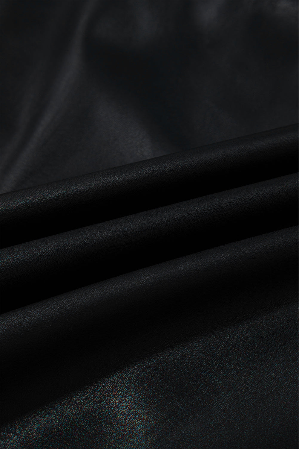 Elegant Black Vegan Leather Dress for Women - Eco-Friendly, Fitted, Stylish Design for Everyday Chic and Versatility